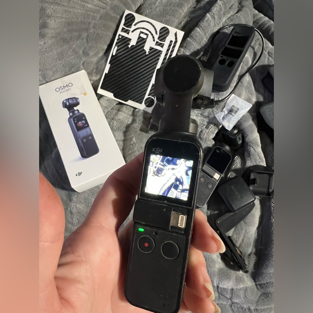 DJI Osmo Pocket OT110 Gimbal Camera with accessories